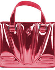 Ferrari Fuchsia Leather Handbag