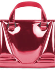 Ferrari Fuchsia Leather Handbag