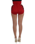 Dolce & Gabbana Enchanted Sicily Embroidered Silk Shorts