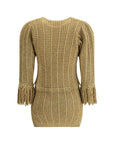Valentino Lurex knit short Dress