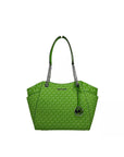 Michael Kors Jet Set Large Chain Shoulder Tote Bag Jungle Green