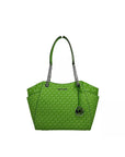 Michael Kors Jet Set Large Chain Shoulder Tote Bag Jungle Green