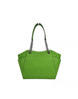 Michael Kors Jet Set Large Chain Shoulder Tote Bag Jungle Green