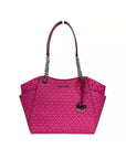 Michael Kors Jet Set Large Chain Shoulder Tote Bag Dragon Fruit