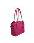 Michael Kors Jet Set Large Chain Shoulder Tote Bag Dragon Fruit