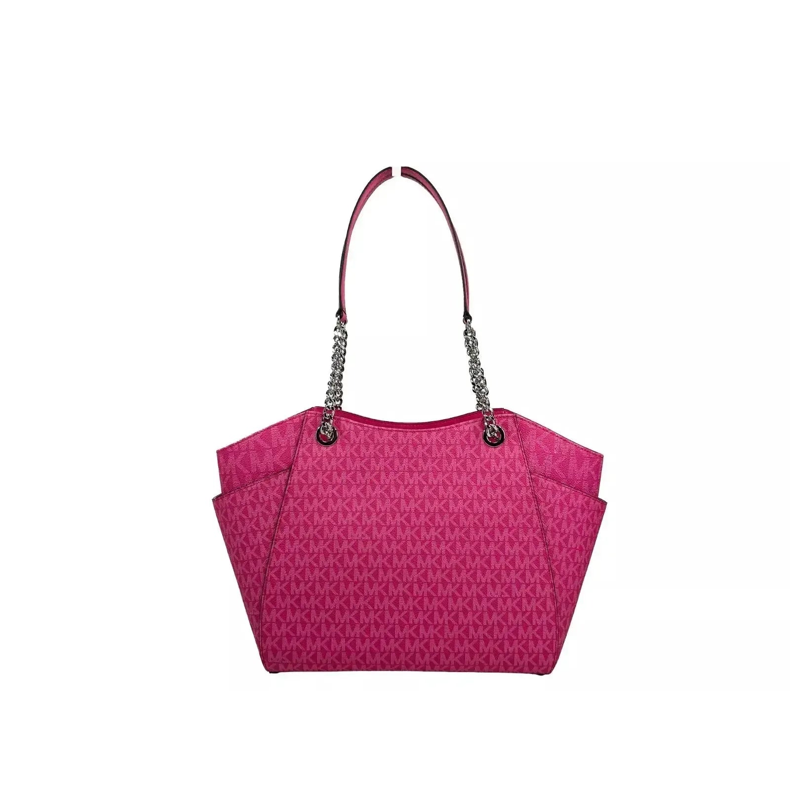 Michael Kors Jet Set Large Chain Shoulder Tote Bag Dragon Fruit