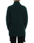 Dolce & Gabbana Elegant Green Cashmere Cardigan Sweater