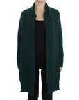 Dolce & Gabbana Elegant Green Cashmere Cardigan Sweater