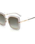 Jimmy Choo Gold Metal Sunglasses