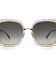 Jimmy Choo Gold Metal Sunglasses