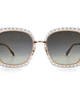 Jimmy Choo Gold Metal Sunglasses