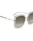 Jimmy Choo Gold Metal Sunglasses