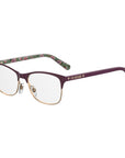 Love Moschino Purple Metal Frames