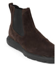 Hogan Brown Leather Boot