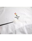 Balenciaga White Cotton Logo Hooded Pullover Oversize Sweater