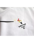 Balenciaga White Cotton Logo Hooded Pullover Oversize Sweater