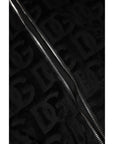 Dolce & Gabbana Black Logo Monogram Full Zip Bomber Jacket