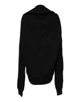 Dolce & Gabbana Black Cotton Crew Neck Sweatshirt Sweater