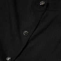 Dolce & Gabbana Black Button Down Short Sleeve Blouse Top