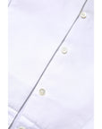 Dolce & Gabbana White Cotton Dress Collared Dress Shirt Top