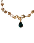 Dolce & Gabbana Multicolor Whimsical Face Charm Pendant Beaded Necklace