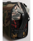 Dolce & Gabbana Multicolor Camouflage Patchwork Crossbody Bag