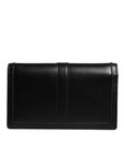 Versace Black Calfskin Leather Chain Strap Shoulder Crossbody Bag
