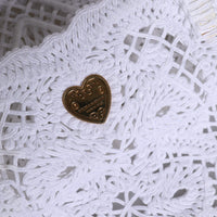 Dolce & Gabbana White Cordonetto Lace Beatrice Tote Shopping Bag