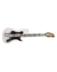 Dolce & Gabbana Gold Brass Logo Beaded Guitar Pin Brooch