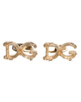 Dolce & Gabbana Gold Tone 925 Sterling Silver DG Logo Cufflink