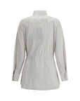 Fendi Striped Shirt Jacket