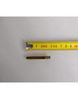 Dolce & Gabbana Gold Tone Brass Logo Branded Tie Clip Bar