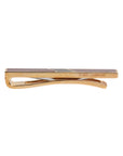Dolce & Gabbana Multicolor Gold Tone Brass Tie Clip Bar