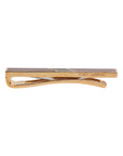 Dolce & Gabbana Multicolor Gold Tone Brass Tie Clip Bar