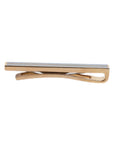 Dolce & Gabbana Gold Tone Brass Logo Branded Tie Clip Bar