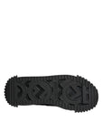 Dolce & Gabbana Black Logo Lace Up Low Top NS1 Sneakers Shoes
