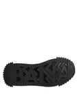 Dolce & Gabbana Black Logo Lace Up Low Top NS1 Sneakers Shoes
