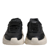 Dolce & Gabbana Black White Daymaster Low Top Sneakers Shoes