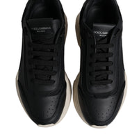 Dolce & Gabbana Black White Daymaster Low Top Sneakers Shoes