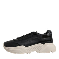 Dolce & Gabbana Black White Daymaster Low Top Sneakers Shoes