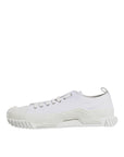 Dolce & Gabbana White Leather Low Top NS1 Sneakers Shoes
