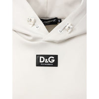 Dolce & Gabbana White Polyester Sweater