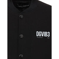 Dolce & Gabbana Black Viscose Jacket