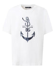 Dolce & Gabbana White Cotton T-Shirt