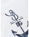 Dolce & Gabbana White Cotton T-Shirt