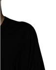 Dolce & Gabbana Black Camouflage V-neck Pullover Sweater
