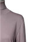 Dolce & Gabbana Brown Cashmere Turtleneck Pullover Sweater