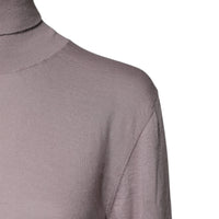 Dolce & Gabbana Brown Cashmere Turtleneck Pullover Sweater