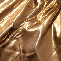 Dolce & Gabbana Metallic Gold High Waist Women Hotpants Short