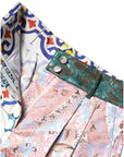 Dolce & Gabbana Multicolor Cotton Patchwork Hot Pants Shorts